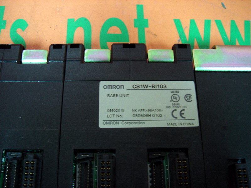 CS1W-BI103 | CS1シリーズ CPUベースユニット | オムロン